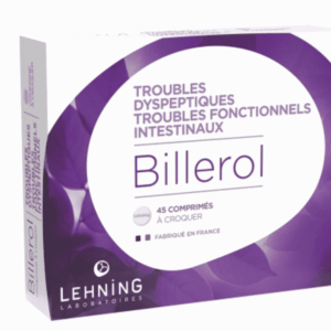 BILLEROL - LEHNING est utilisé dans le traitement des troubles dyspeptiques et les troubles fonctionnels intestinaux.