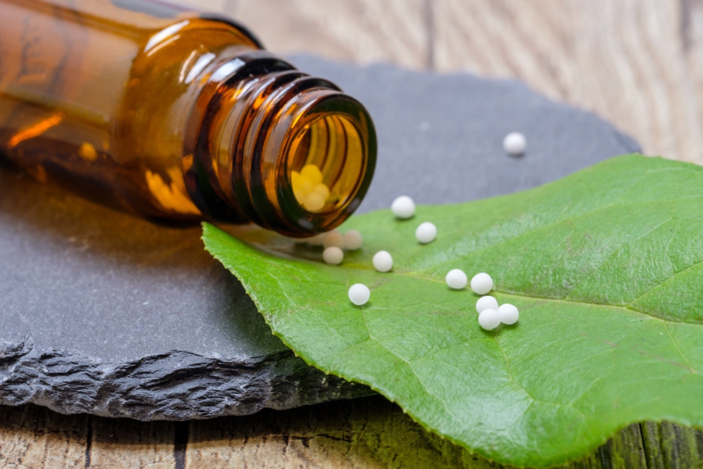 Flacon homeopathie - preparatoire homéopathique 