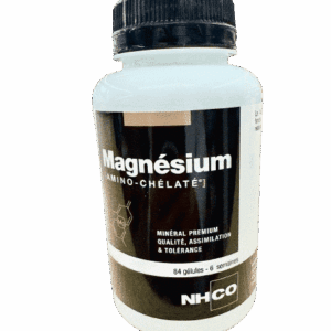 LE MAGNESIUM BISGLYCINATE NHCO est un élément essentiel pour le bon fonctionnement de notre cerveau, contre le stress et la fatigue.