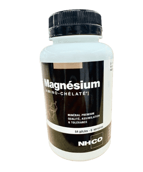 LE MAGNESIUM BISGLYCINATE NHCO est un élément essentiel pour le bon fonctionnement de notre cerveau, contre le stress et la fatigue.