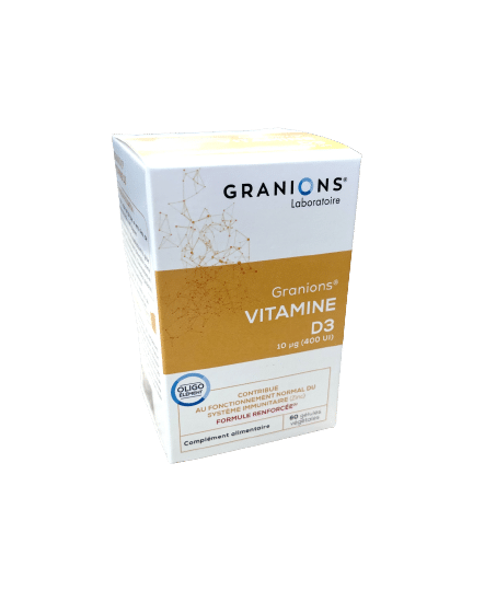 La vitamine D joue un rôle essentiel dans la qualité du tissu osseux et musculaire ainsi que dans le renforcement de notre système immunitaire