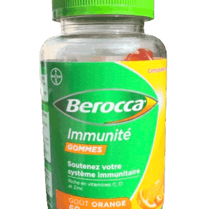 BEROCCA IMMUNITÉ GOMMES GOUT ORANGE  est un complément alimentaire pour soutenir votre immunité et aider votre organisme à faire face aux aléas du quotidien.