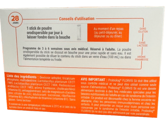 PROBIOLOG FLORVIS SII 28 SACHETS – Image 2