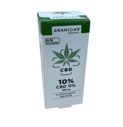 Granions huile CBD 10 % gouttes 10ML - PharmaJ