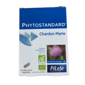 Phytostandard chardon marie renforce la protection du foie contre les toxines et stimule sa régénération en cas de lésions.