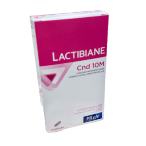 Lactibiane Cnd 10 M est un complément alimentaire qui permet de restaurer l'équilibre des flores vaginales et intestinales .