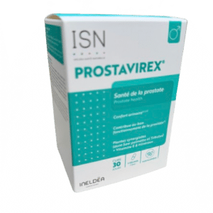 INELDEA PROSTAVIREX  Participe au confort urinaire et au bon fonctionnement de la prostate .Contribue à la fonction érectile .