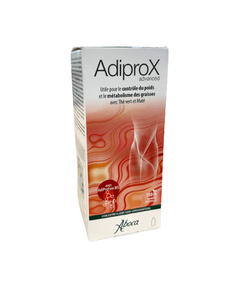 ADIPROX ABOCA FLUIDE , complément alimentaire utile pour le contrôle du poids et le métabolisme des graisses avec Thé vert et Maté.
