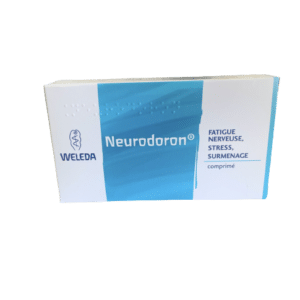 NEURODORON WELEDA s'utilise traditionnellement en cas d'épuisement nerveux et de surmenage du système nerveux - sensoriel