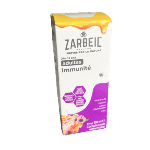 ZARBEIL IMMUNITE ADULTE est un complément alimentaire pour adultes et enfants à partir de 12 ans. Il est formulé pour la défense du système immunitaire.