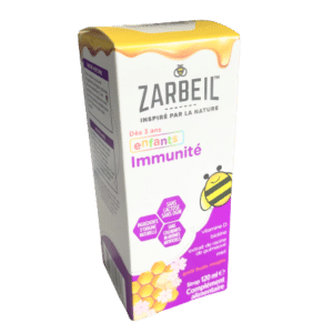 ZARBEIL IMMUNITE ENFANT est un complément alimentaire pour enfants à partir de 3 ans. Il est formulé pour la défense du système immunitaire.