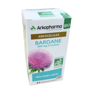 ARKO BIO BARDANE ,La racine de Bardane s'utilise traditionnellement pour conserver une peau saine, nette et apaisée.grace a ses propriétés détoxifiantes 