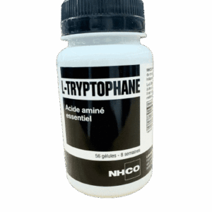 NHCO L TRYPTOPHANE  acide aminé essentiel , il est précurseur de la sérotonine qui permet d'augmenter le temps de sommeil de 28 % en moyen .