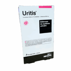 NHCO URITIS CONFORT URINAIRE est un complément alimentaire destiné au maintien de la bonne santé urinaire et au bon fonctionnement immunitaire.