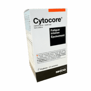 NHCO CYTOCORE FATIGUE INTENSE  est recommandé pour les personnes en état de fatigue intense : fatigue installée, qui ne disparaît pas avec du repos .