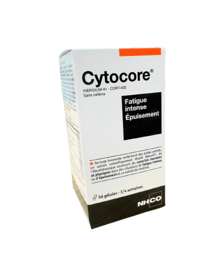 NHCO CYTOCORE FATIGUE INTENSE  est recommandé pour les personnes en état de fatigue intense : fatigue installée, qui ne disparaît pas avec du repos .