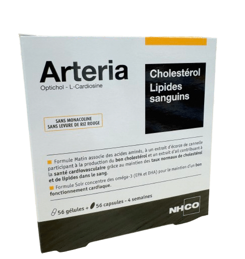 NHCO ARTERIA CHOLESTEROL LIPIDES est recommandé aux personnes , souhaitant être aidées pour contrôler leur taux de cholestérol et de lipides sanguins
