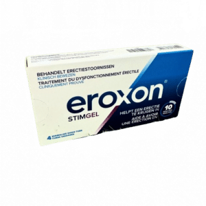 EROXON STIMGEL  est un gel à action rapide qui vous aide à avoir une érection dans les 10 minutes . Il est disponible sans prescription médicale .