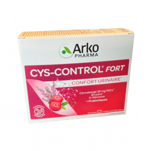 CYS CONTROL FORT  est idéale pour contribuer au bon fonctionnement du système urinaire, notamment grâce à la bruyère qui favorise un bon confort urinaire