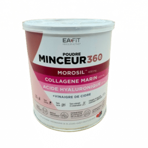 EAFIT MINCEUR 360 MOROSIL POUDRE, une formule unique et synergique Minceur & Beauté associant les actifs pour la beauté de la peau et la minceur