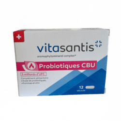 VITASANTIS  CBU ET PROBIOTIQUES 12 gélules