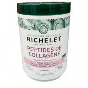 RICHELET PEPTIDE DE COLLAGENE! Renforcez l'élasticité de votre peau et réduisez l'apparence des rides et ridules.