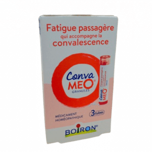 CONVAMEO FATIGUE CONVALESCENCE BOIRON , granules, est un médicament homéopathique traditionnellement utilisé pour traiter les états d'asthénie .