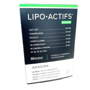 ARAGAN LIPO ACTIFS ( 30 gélules ) contribue à un métabolisme normal des graisses grace a son complexe naturel.