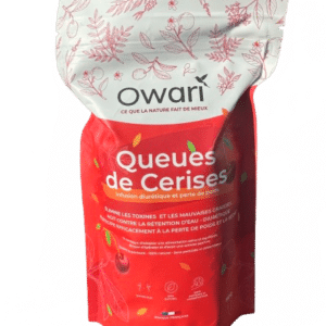 OWARI TISANE QUEUE DE CERISE La Solution Naturelle pour Éliminer Ballonnements et Rétention d'Eau. amincissante, détoxifiante, diurétique et dépurative,