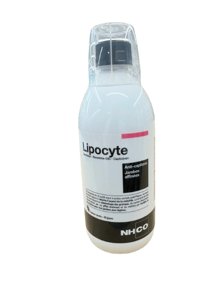 NHCO LIPOCYTE CELLULITE LÉGÈRE est  un  complément alimentaire spécifiquement conçu contre la cellulite légère (aqueuse et adipeuse)