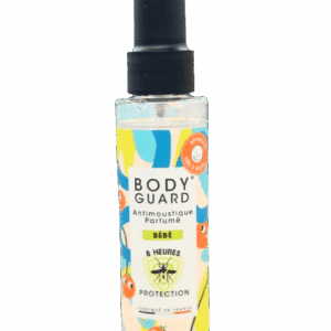 BODYGUARD ANTI-MOUSTIQUE PARFUMÉ BÉBÉ protège votre peau et est agréable à porter, son efficacité a été prouvée par des laboratoires indépendants.