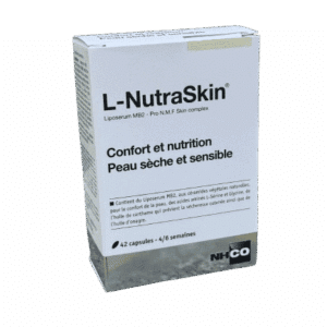 NHCO L-NUTRASKIN PEAU SECHE SENSIBLE Aide à améliorer le confort et la nutrition des peau sèches.Peau plus douce, apaisée et confortable