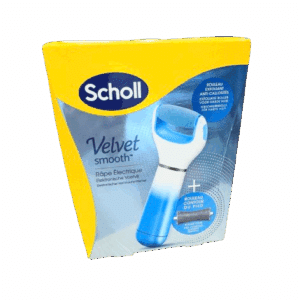 SCHOLL RAPE VELVET SMOOOTH  Exfoliante & Contour du pied adoucit la peau en éliminant les callosités en quelques minutes