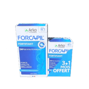 FORCAPIL FORTIFIANT ARKOPHARMA : une association d’actifs essentiels qui apporte force, vitalité et brillance à vos cheveux et ongles