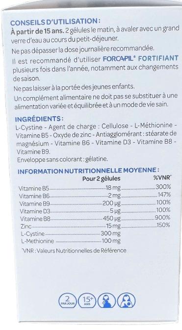 FORCAPIL FORTIFIANT ARKOPHARMA (4 MOIS ) – Image 2