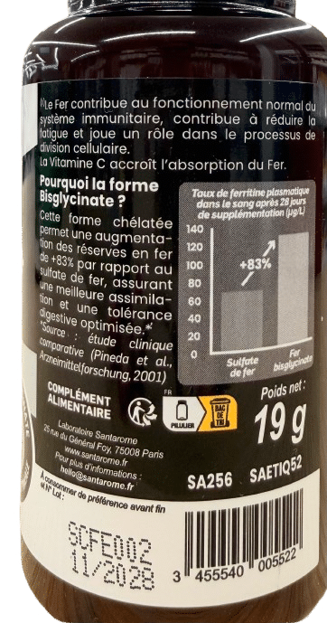 FER BISGLYCINATE SANTAROME