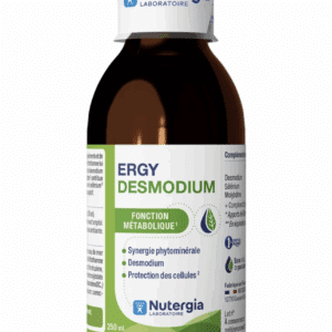NUTERGIA ERGY DESMODIUM 250 ML  ,Complément alimentaire à base de desmodium et d’oligoéléments.Pour favoriser un metabolisne normal .