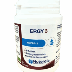 NUTERGIA ERGY 3 OMEGA 3 (180 capsules )
