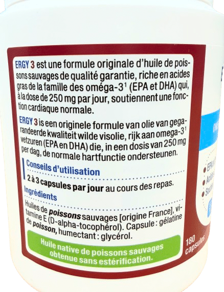 NUTERGIA ERGY 3 OMEGA 3