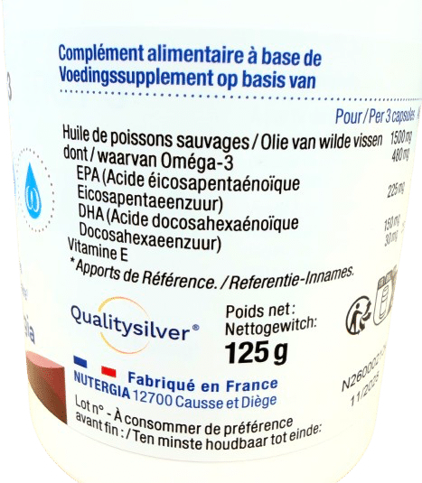 NUTERGIA ERGY 3 OMEGA 3