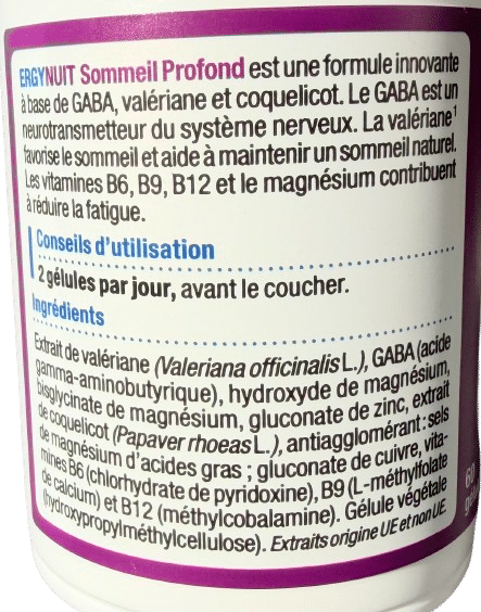 NUTERGIA ERGY NUIT SOMMEIL PROFOND 60 GÉLULES – Image 2