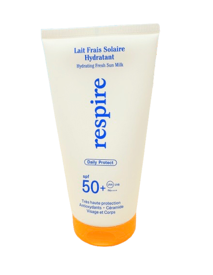 RESPIRE LAIT FRAIS SOLAIRE HYDRATANTSPF 50 +