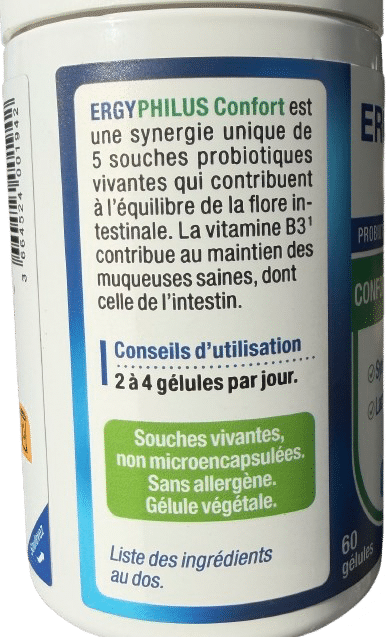NUTERGIA ERGYPHILUS COMFORT ( 60 gélules) – Image 2
