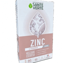 SANTÉ VERTE ZINC (60 gélules )