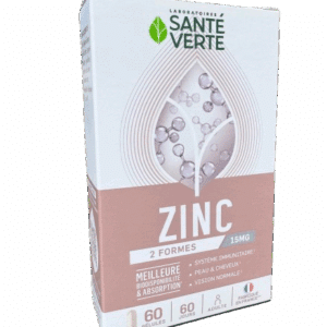 SANTÉ VERTE ZINC (60 gélules )