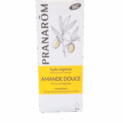 PRANAROM HUILE VÉGÉTALE AMANDE DOUCE BIO ( 50 ML )