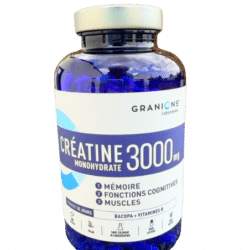 GRANIONS CREATININE MONOHYDRATÉ 3000MG   (180 gélules )